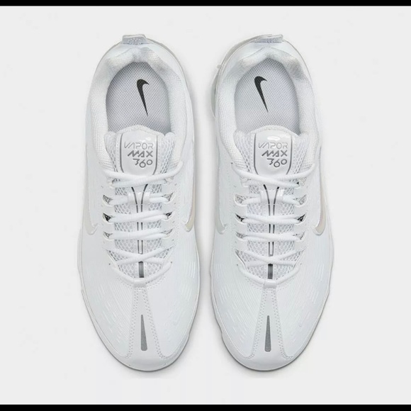 Nike Air VaporMax 360 Triple White CK9671 100 - Picture 8 of 9